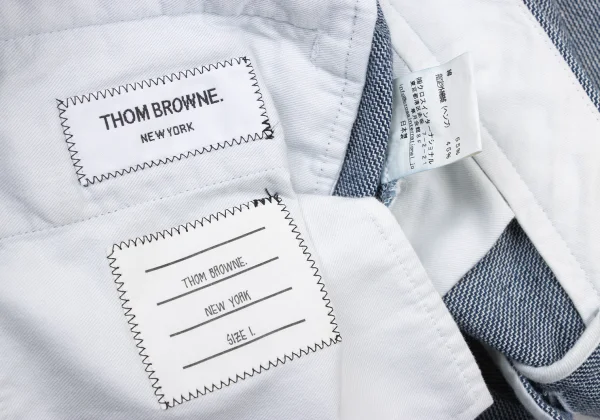 THOM BROWNE Cotton Hemp Double Pants K-176243_014