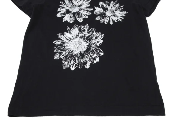 tricot COMME des GARCONS Foil Floral Printed T Shirt K-176244_006