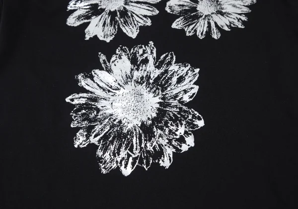 tricot COMME des GARCONS Foil Floral Printed T Shirt K-176244_007