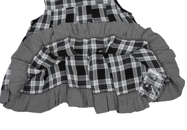 tricot COMME des GARCONS Rayon Hem Switching Check Sleeveless Top K-176246_008