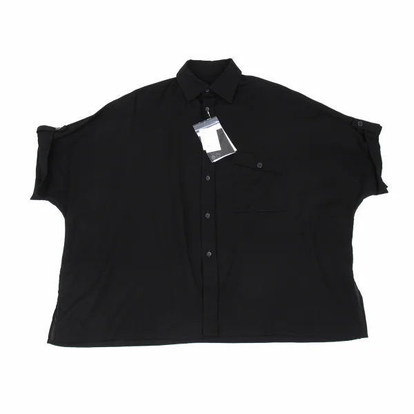 Y's Cotton Roll Up Sleeves Blouse K-176248_002