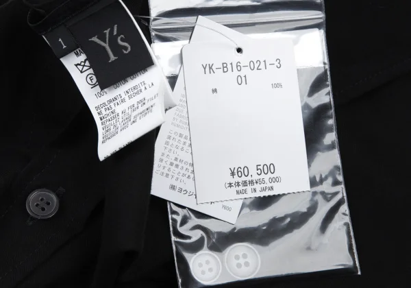 Y's Cotton Roll Up Sleeves Blouse K-176248_013