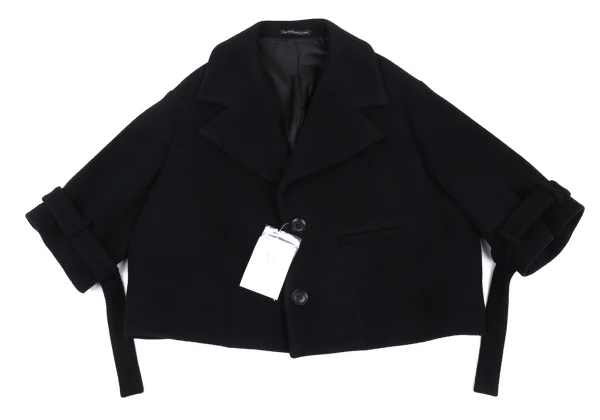 Y's Wool Mosser Short Jacket K-176249_003