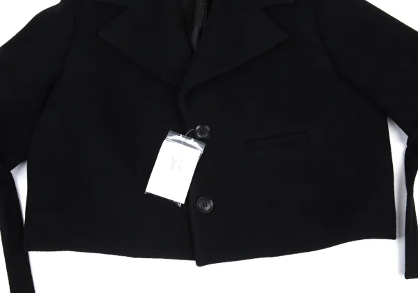 Y's Wool Mosser Short Jacket K-176249_009