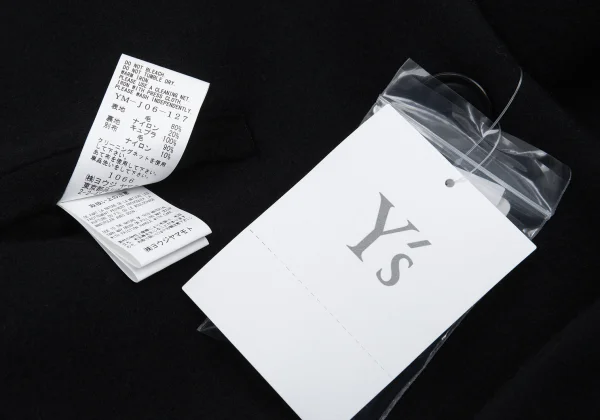 Y's Wool Mosser Short Jacket K-176249_017