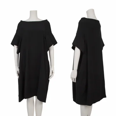 LIMI feu Poly Wide Neck Dress