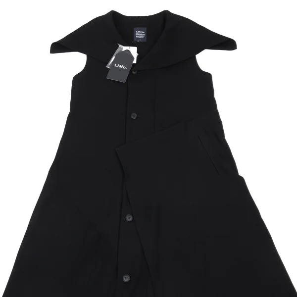 LIMI feu Poly Wide Collar Sleeveless Dress K-176252_003