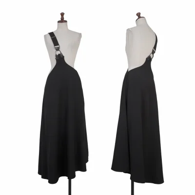 LIMI feu Wool Gaba Shouder Strap Skirt