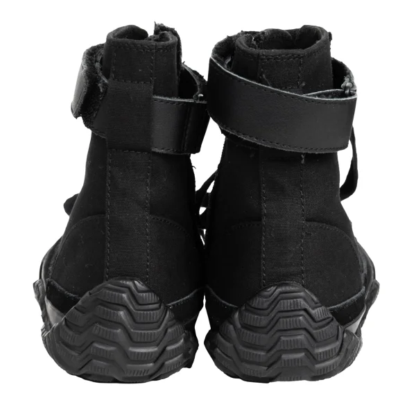 Y's Leather Switching Canvas High Cut Sneakers K-176259_011