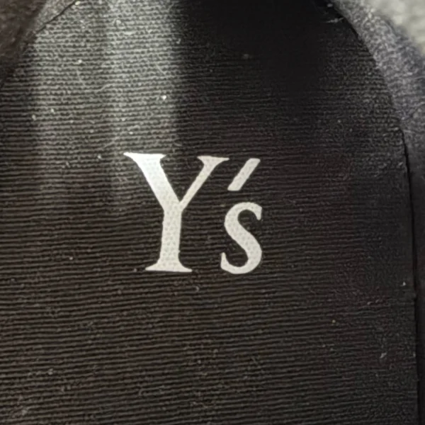Y's Leather Switching Canvas High Cut Sneakers K-176259_015