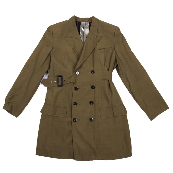 Jean Paul GAULTIER FEMME Rayon Silk Belted Jacket K-176261_002