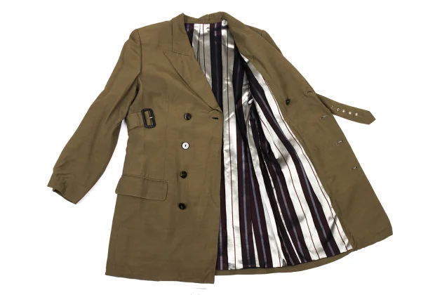 Jean Paul GAULTIER FEMME Rayon Silk Belted Jacket K-176261_011