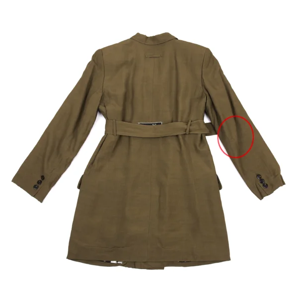 Jean Paul GAULTIER FEMME Rayon Silk Belted Jacket K-176261_014