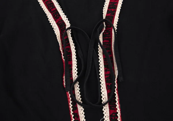 Jean Paul GAULTIER FEMME Mesh Knit Trim Design Cardigan K-176262_008