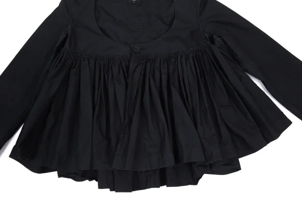 Jean Paul GAULTIER FEMME Gathered Hem Switching Blouse K-176263_011