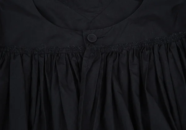 Jean Paul GAULTIER FEMME Gathered Hem Switching Blouse K-176263_012