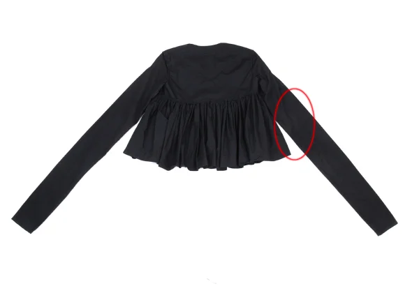 Jean Paul GAULTIER FEMME Gathered Hem Switching Blouse K-176263_014