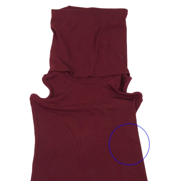 Jean Paul GAULTIER FEMME Drape Turtleneck Sleeveless Top K-176265_003