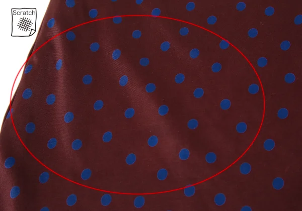 Jean Paul GAULTIER FEMME Dot Print Button Design Skirt K-176270_008
