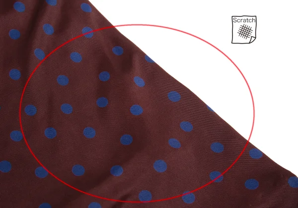 Jean Paul GAULTIER FEMME Dot Print Button Design Skirt K-176270_012