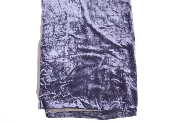 Jean Paul GAULTIER FEMME Velour Sheer Layered Wrap Skirt K-176271_006