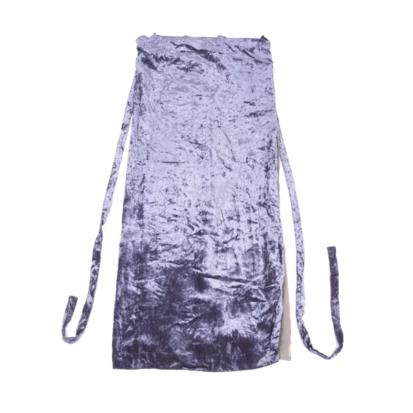Jean Paul GAULTIER FEMME Velour Sheer Layered Wrap Skirt K-176271_009