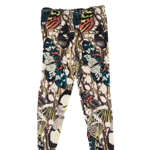 Jean Paul GAULTIER FEMME Butterfly Print Back Lace-Up Stretch Pants  K-176272_002