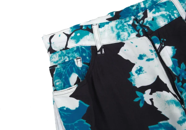 Jean Paul GAULTIER FEMME Rayon Floral Print Pants K-176273_003