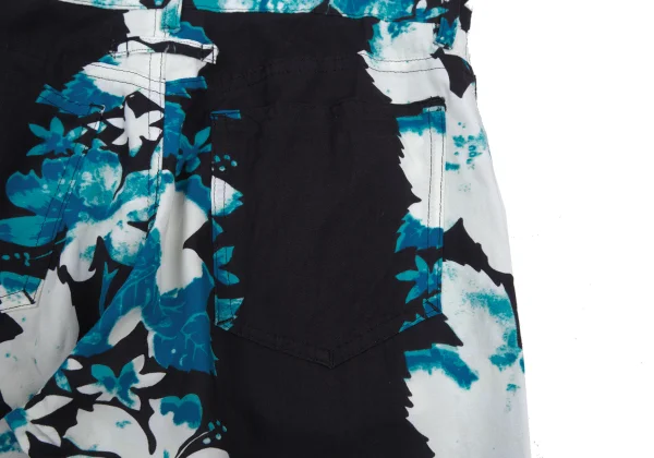 Jean Paul GAULTIER FEMME Rayon Floral Print Pants K-176273_014