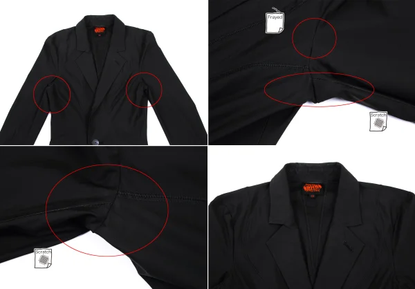 Jean Paul GAULTIER Poly Srtretch 1B Jacket K-176275_003