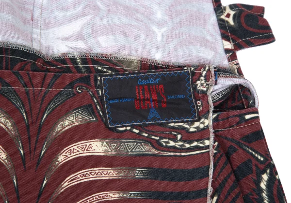 GAULTIER JEAN'S Tribal Print Apron Dress K-176278_012