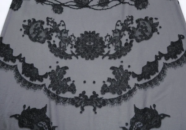 JPG by GAULTIER Gothic Print Long Stretch Skirt K-176279_018