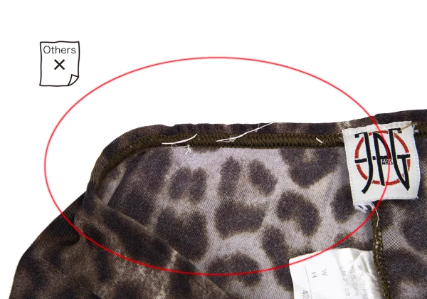 JPG by GAULTIER Nylon Blend Animal Print Stretch Tapered Pants K-176280_006