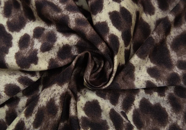 JPG by GAULTIER Nylon Blend Animal Print Stretch Tapered Pants K-176280_013