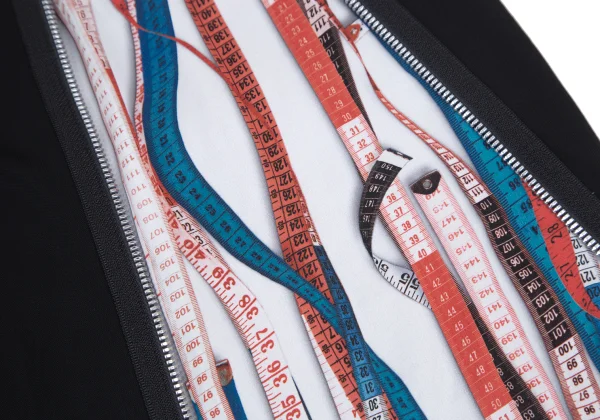 Jean Paul GAULTIER FOR SEPT PREMIERES Zip Design Major Print Switching Skirt K-176284_005