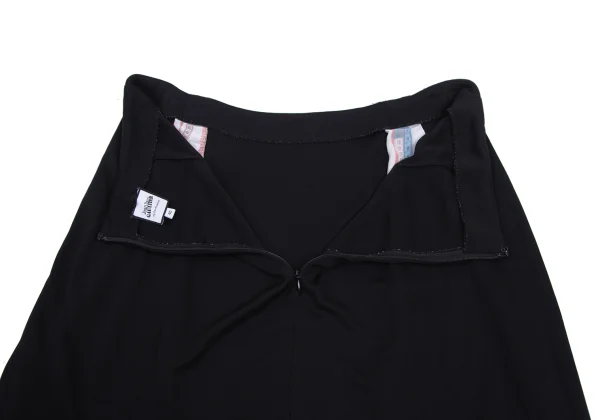 Jean Paul GAULTIER FOR SEPT PREMIERES Zip Design Major Print Switching Skirt K-176284_011