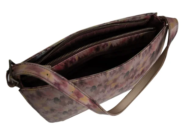 Jean Paul GAULTIER Feather Printed Shoulder Bag K-176285_009