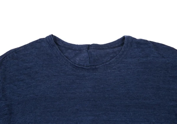 Y's Asymmetrical Design Linen T Shirt K-176297_003
