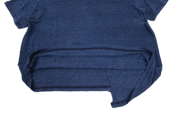 Y's Asymmetrical Design Linen T Shirt K-176297_007