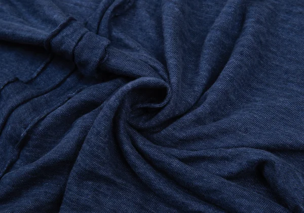Y's Asymmetrical Design Linen T Shirt K-176297_011