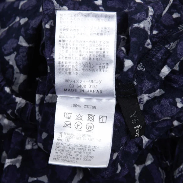Y's for living Printed Cotton Pants K-176300_010