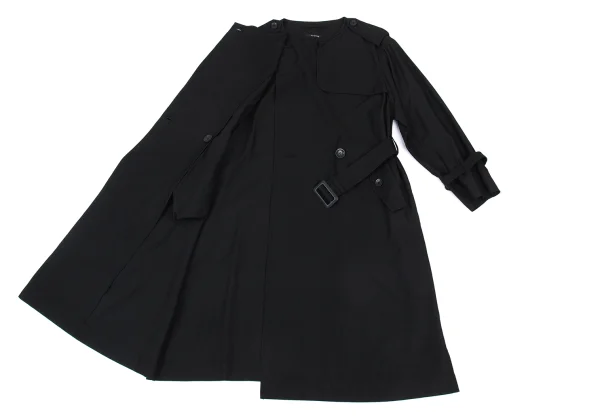 Y's for living Cotton Rayon Collarless Coat K-176302_013