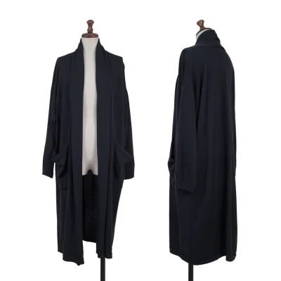 Y's for living Wool Buttonless Long Knit Cardigan