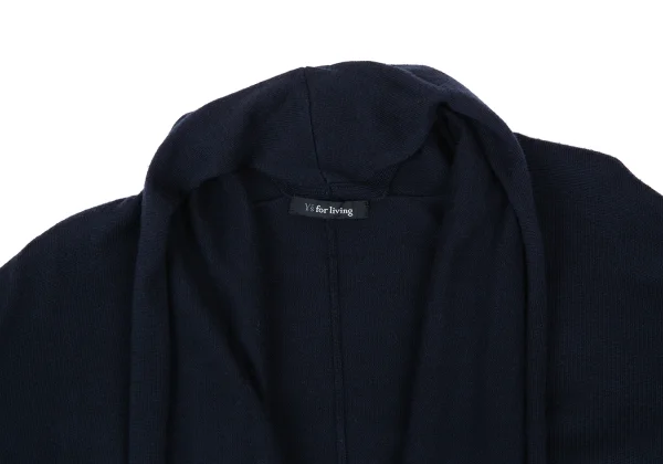 Y's for living Wool Buttonless Long Knit Cardigan K-176303_004