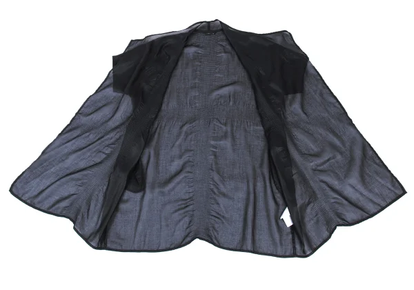 Y's for living Poly Buttonless Long Short Sleeve Cardigan K-176304_010