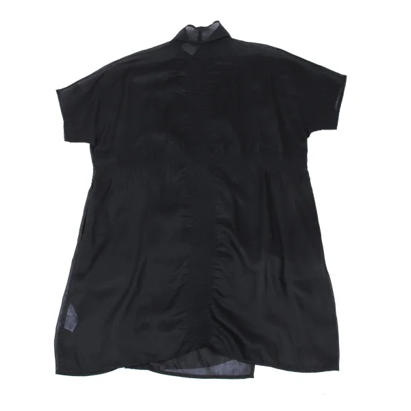 Y's for living Poly Buttonless Long Short Sleeve Cardigan K-176304_011