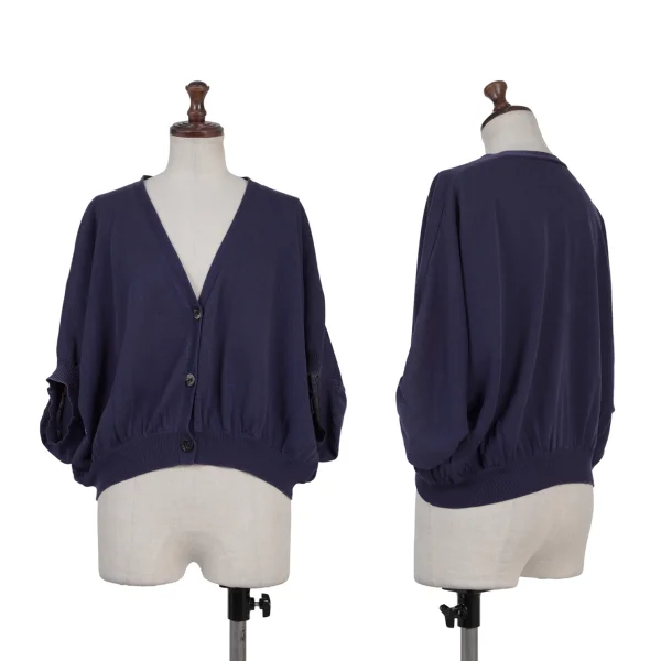 Y's for living Rayon Blend Dolman Cardigan Purple S-M K-176305_001