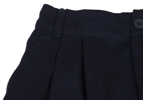 Y's for living Linen Poly Tuck Wide Cropped Pants K-176307_004