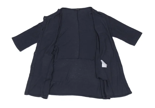 Y's for living Linen 3/4 Sleeve Long Cardigan K-176308_010