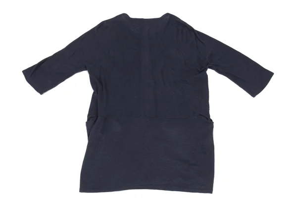Y's for living Linen 3/4 Sleeve Long Cardigan K-176308_011